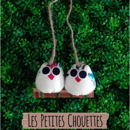 2 petites chouettes Hibou