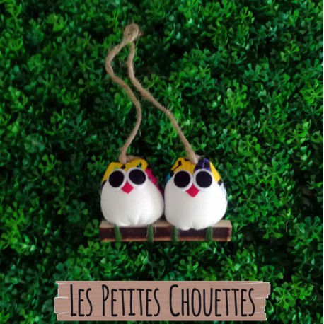 2 petites chouettes Coccinelle