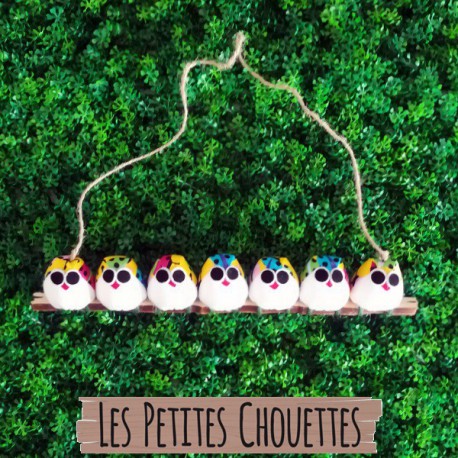 la chouette famille de 7 petites chouettes