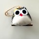 La chouette hibou noire personnalisé 
