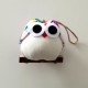 Chouette Hibou tissu rose, parfait pour personnaliser une chambre ou une pièce à la maison