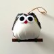 Chouette Hibou tissu noire, parfait pour personnaliser une chambre ou une pièce à la maison