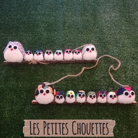 Famille 8 chouettes Mix