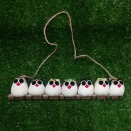 7 petites chouettes hiboux mélangé