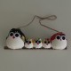 Famille 5 chouettes cadeau personnalisé
