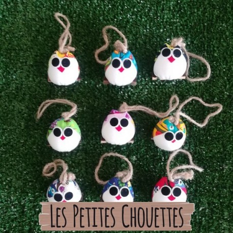 9 chouettes hibou à personnaliser avec les prénoms