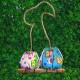 Couple de chouettes tissu hibou