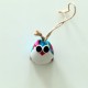 Chouette 5 cm tissu hibou