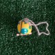 Chouette 5 cm tissu hibou