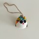 Chouette 5 cm tissu hibou
