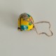 Chouette 5 cm tissu hibou