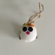Chouette 5 cm tissu hibou