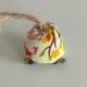 Chouette 5 cm tissu hibou