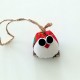 Chouette 5 cm tissu hibou