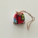 Chouette 5 cm tissu hibou