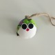 Chouette 5 cm tissu hibou