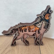 loup bois découpe laser