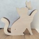 Chat et Papillon