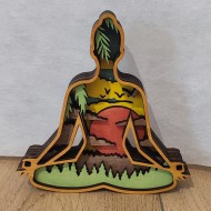 Déco Zen en Bois Multicouches – Décoration Forêt en Bois Découpé